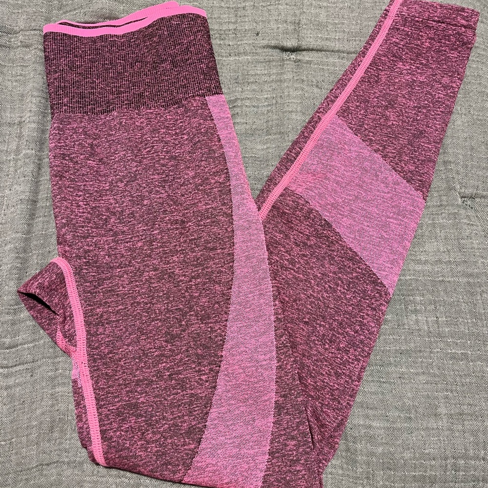 Victoria's Secret Two-Tone Pink Leggings